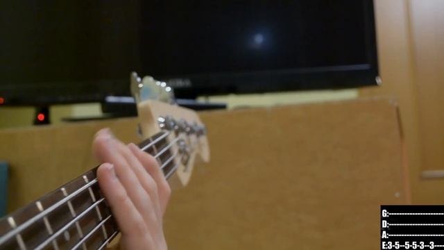 Mac Miller - Complicated Bass Cover with(+TAB)