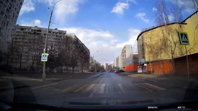 Качество записи регистратора  Conkim mini0906 (передняя камера)