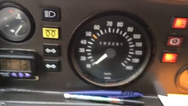 Заводим дизель в мороз Mercedes-Benz 208D