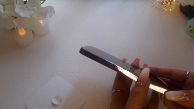 Unboxing aesthetic iPhone 14promax(deep purple)128 GB+MagSafe siliconecase +screenguard & camerates