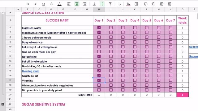 Success scores tracker on iPhone and iPad