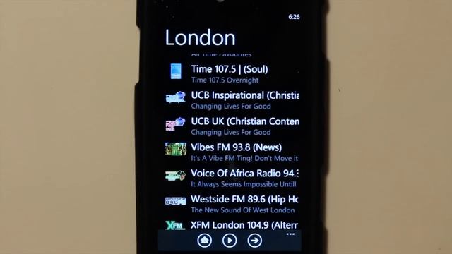 WP7 App Review: TuneIn Radio (WMPowerUser.com)