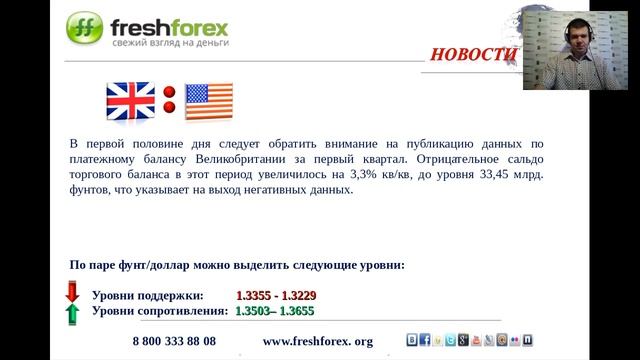 Ежедневный обзор FreshForex по рынку форекс 30 июня 2016