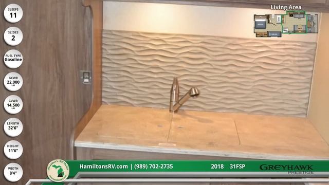 2018 Jayco Greyhawk Prestige 31FSP Class C Motorhome RV For Sale Hamilton’s RV Outlet