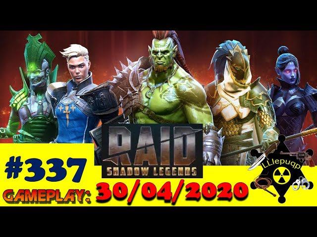#337. Турнир Паучихи - забираем Сет Свирепости  | RAID: Shadow Legends  | 30/04/2020