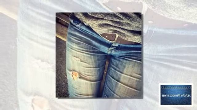 джинсы с высокой посадкой