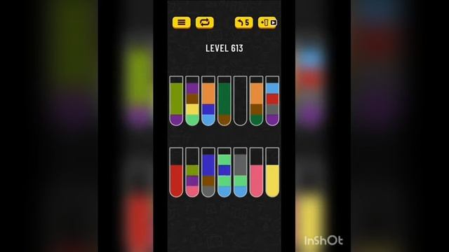 Water sort puzzle level 613