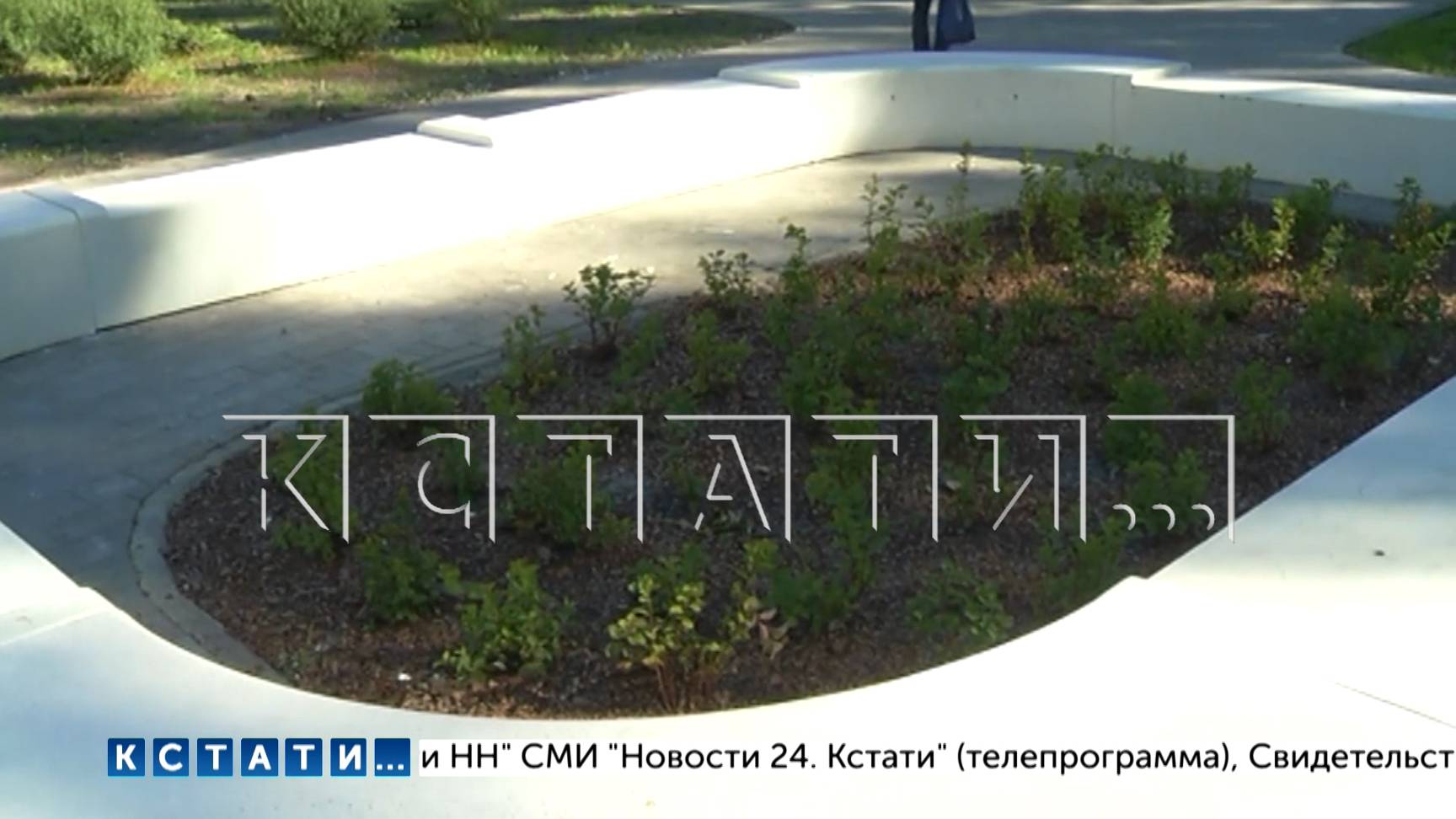 Клумбы оверсайз появились при реконструкции сквера в Сормовском районе