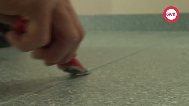 Svetsning av plastmatta i våtutrymme - Golv