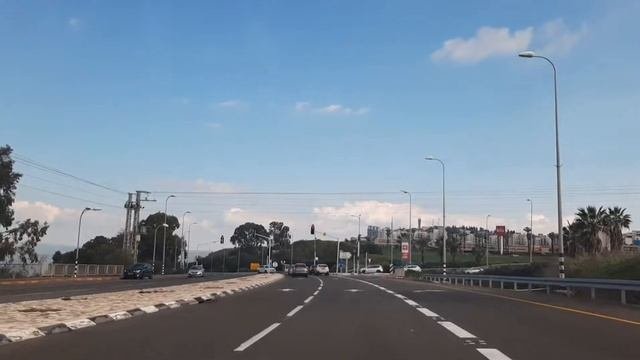 Israel  Trip To Tiberias. Израиль поездка из Мигдаль ха Эмек в Тверию.