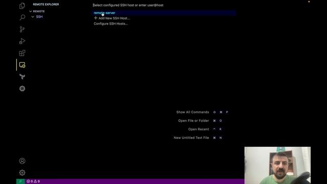 VISUAL STUDIO CODE ile REMOTE CODING - uzaktaki sunucuda vscode ile çalışın
