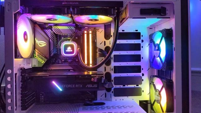 Lockdown modifications to my PC Gaming Rig.... Corsair Carbide 678c Case  HX1000i PSU and MORE RGB