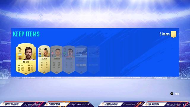 FIFA 19 - MESSI IN A PACK - INSANE PACK - 2 X 87 + PLAYERS IN A PACK!!!!