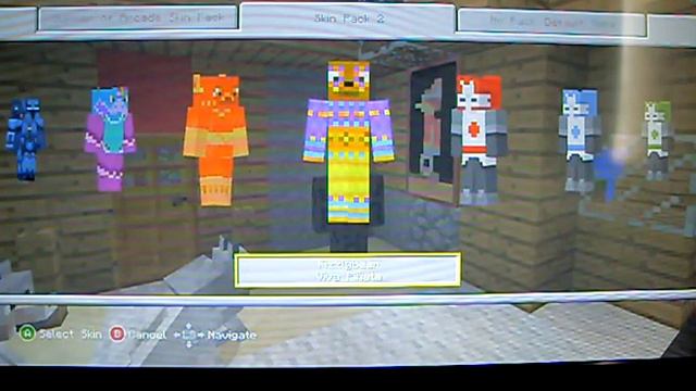 Minecraft Xbox 360 Skin Pack 2 Overview