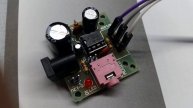 мини усилитель для цветомузыки на lm386
