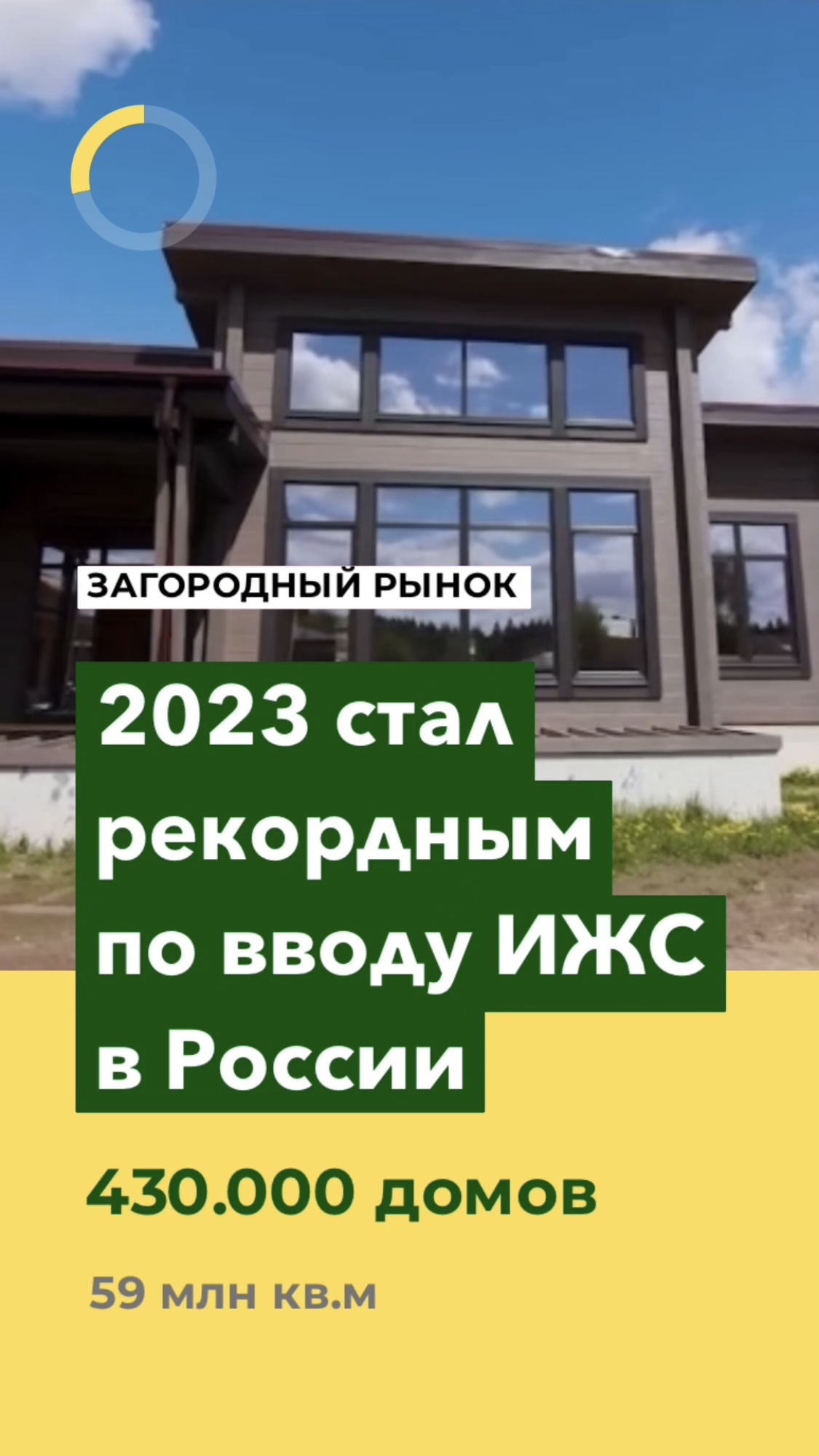 РОССИЯ 🏡 Становится одноэтажной #недвижимость #дом #ижс