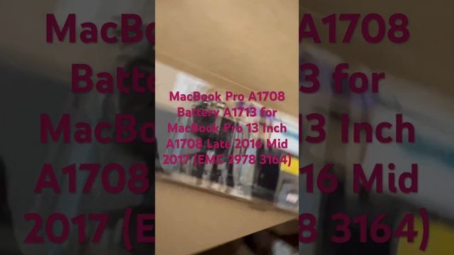 MacBook Pro A1708 Battery A1713 for MacBook Pro 13 Inch A1708 Late 2016 Mid 2017 (EMC 2978 3164)