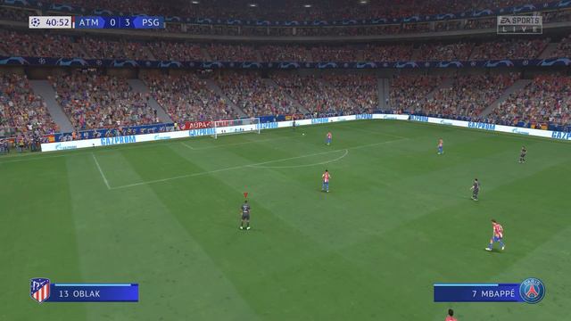 MBAPPÉ vs ATLETICO MADRID | FIFA 22 MOD Ultimate Difficulty Career Mode UCL Final HDR Next Gen
