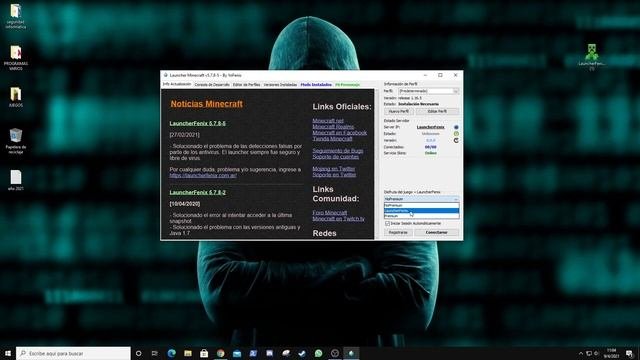 Descargar launcher fenix minecraft 1.16.5 - actualizable windows 7810