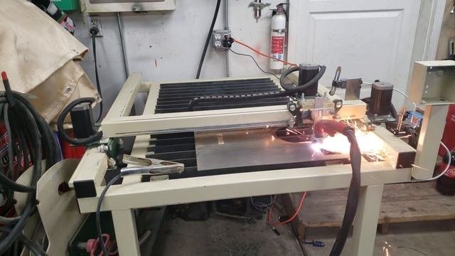 Homemade Cnc Plasma, Test 2