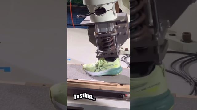 Технологии тестирования обуви в компании Asics