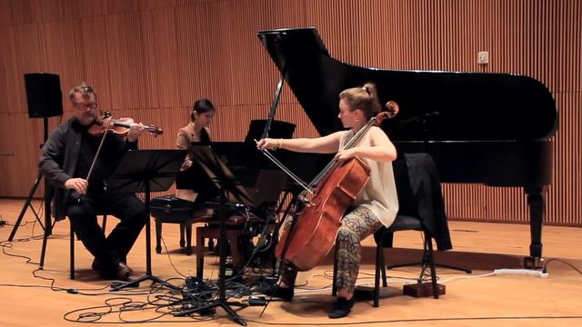 wed by David Lang performed by Typical Music Piano Trio
