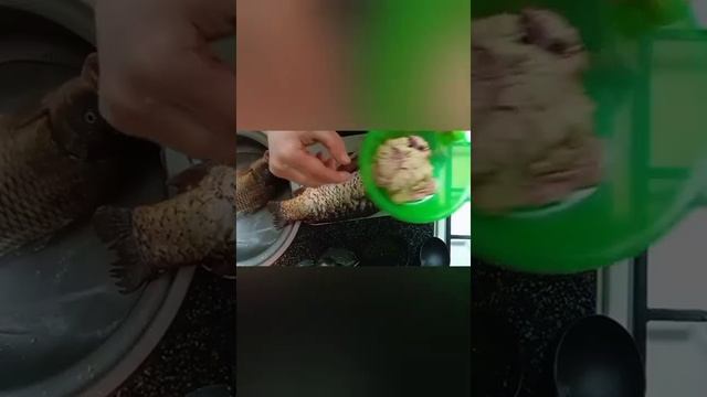 лучший способ жарить сазана / вкуснейший жареный сазан / вот это рыба!!!