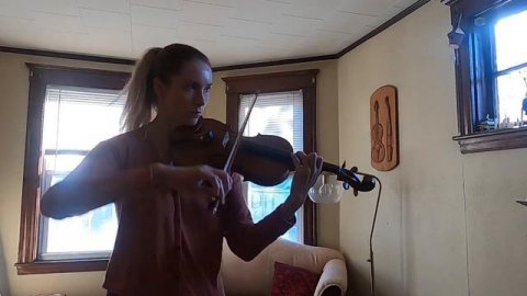 Locatelli Caprice No. 7 (including duet with dog)