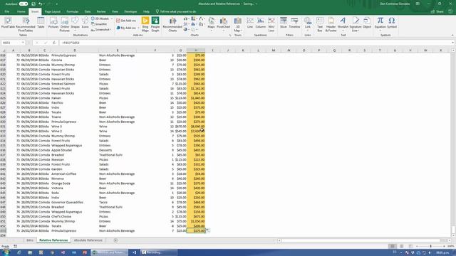 Full Excel Tutorial – 2/12 -Formula References in Excel – Absolute and Relative