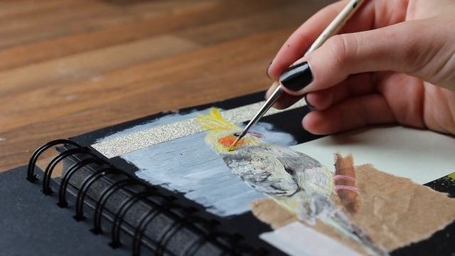 Scrapbooking With My Bird!! (ASMR)