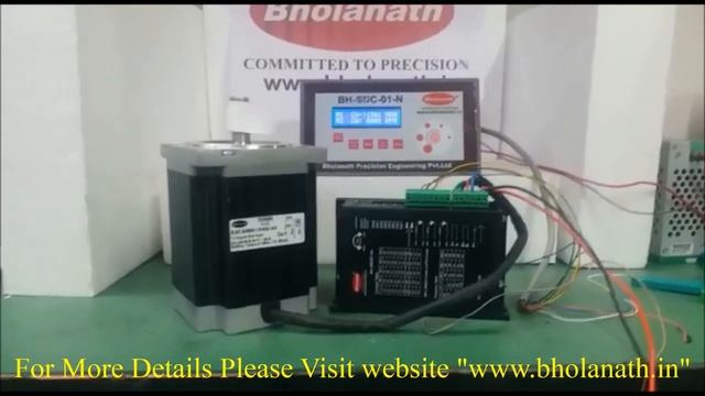 BHOLANATH NEMA34 STEPPER MOTOR Model No:-BH86SH118-6004AKS-91.9Kgcm-HINDI VERSION