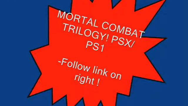 Mortal Kombat- Trilogy PS1/PSX Download