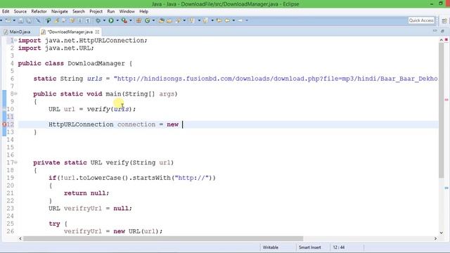 Java Download File From Internet Part 1
