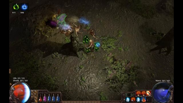 Path Of Exile Beta 0.9.2: Fire Ranger Video 1