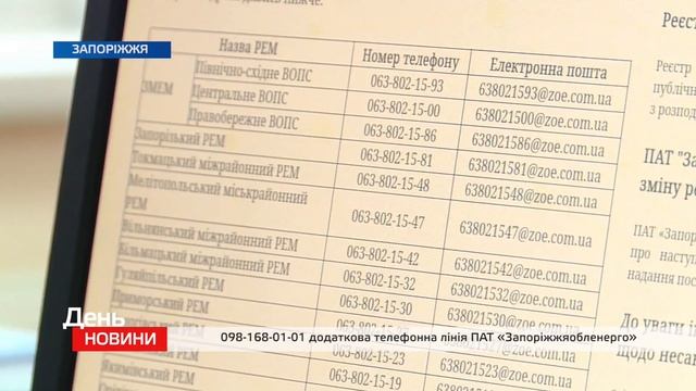 Запорізьке Обленерго також пішло на карантин