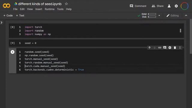 different kinds of seed for reproducible results with PyTorch