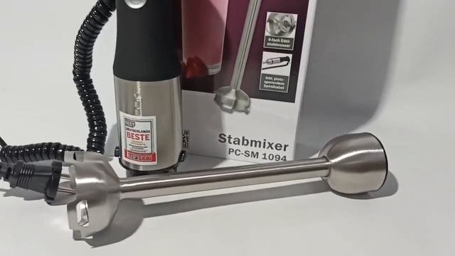 Компактный электрический погружной блендер измельчитель для кухни 1000w