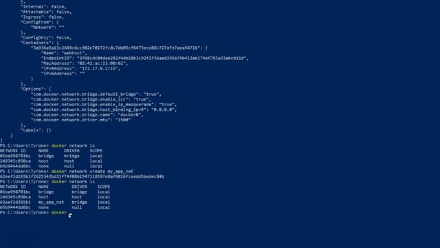 Apprendre Docker 3-10 Réseaux virtuels