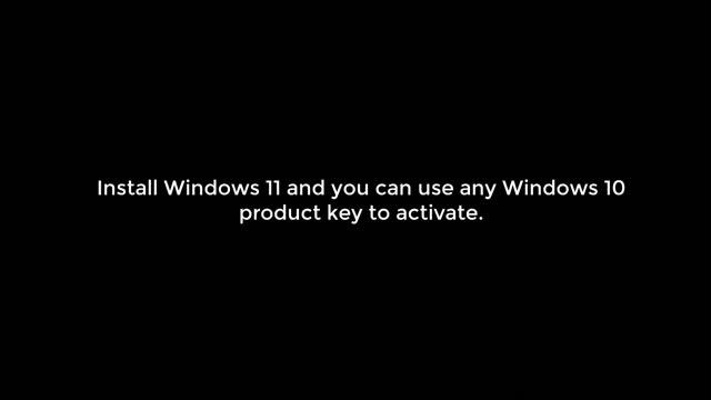 Windows 11 product key to Windows 10 | Windows 10 activation key to Windows 11.