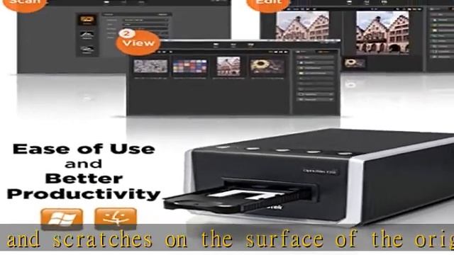 Plustek OpticFilm 135i - Automatic Film  Slide Scanner Batch converts 35mm Slides  Film Negative