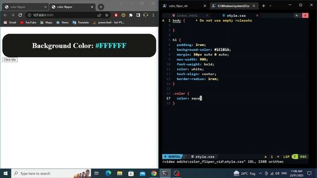 Color Flipper | JavaScript