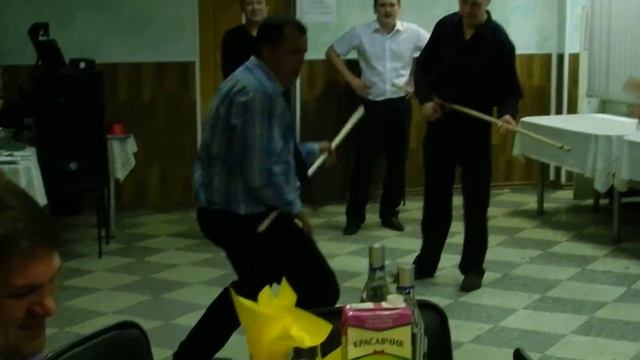дядя Миша и Алексей Груздев
