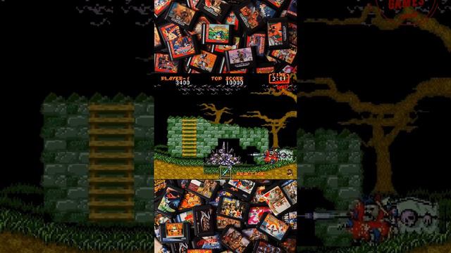 Ghouls'n Ghosts #vagnerdmitriy #ретропонедельник #sega #segamegadrive2 #shorts