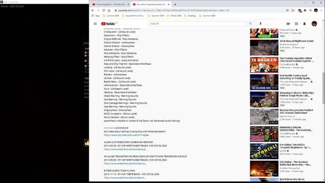 Eve online - Client Continuity (sound muting)