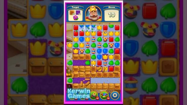 Royal Match Level 1013 - No Boosters Gameplay