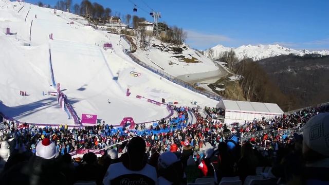 Олимпиада Сочи 2014  Слоупстайл Вторая попытка Марк МАКМОРРИС
