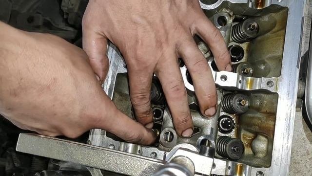 2.5 CBUA CBTA. Замена маслосъёмные колпачков без снятия ГБЦ. Брак viktor reinz. Установка мскCORTEC