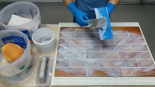 Технология нанесения затирки  Kerapoxy MAPEI