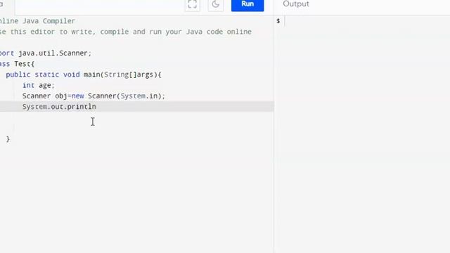 how to take input from user in java | input in java| java input output tutorial| Scanner class in j