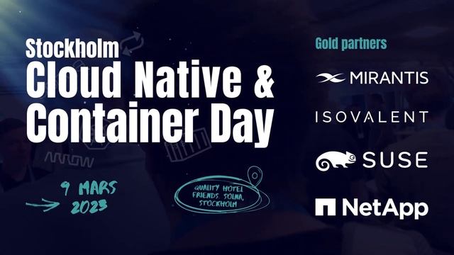 StockholmCloud native & container day – 15 sec Promo video